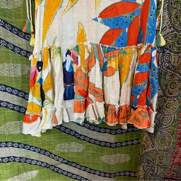 NWT Z & L Europe Toucan Tassel Mini Dress Size Medium - Picture 7 of 16